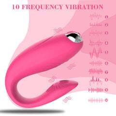 Yuna Couple kliitori 10 sagedusega vibraator paaridele hind ja info | Vibraatorid | kaup24.ee