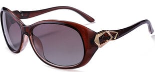 Женские солнцезащитные очки Label 1223B Polarized цена и информация | Винтажные очки в стиле кота, hgjkhkll, черные, 1шт | kaup24.ee