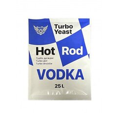 Турбо дрожжи Hot Rod Vodka на 25 л (66 г) - 5 шт цена и информация | Кулинарные добавки | kaup24.ee