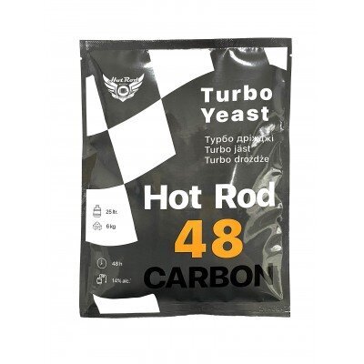 Turbo pärm Hot Rod 48 Carbon (175 g) - 5 tk hind ja info | Lisandid toiduvalmistamiseks | kaup24.ee