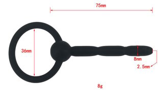 Ureetra laiendaja Penis Plug 8 mm hind ja info | BDSM ja fetish | kaup24.ee