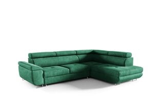 Мягкий уголок Mona, зеленый цена и информация | Угловые диваны | kaup24.ee