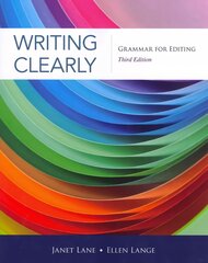 Writing Clearly: Grammar for Editing Brief International Edition hind ja info | Võõrkeele õppematerjalid | kaup24.ee
