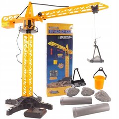 Подъемный строительный кран  с дистанционным управлением 55 см цена и информация | Игрушки для мальчиков | kaup24.ee