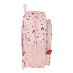 Kooliseljakott Hello Kitty Happiness girl Roosa Valge (33 x 42 x 14 cm) hind ja info | Hello Kitty Lapsed ja imikud | kaup24.ee