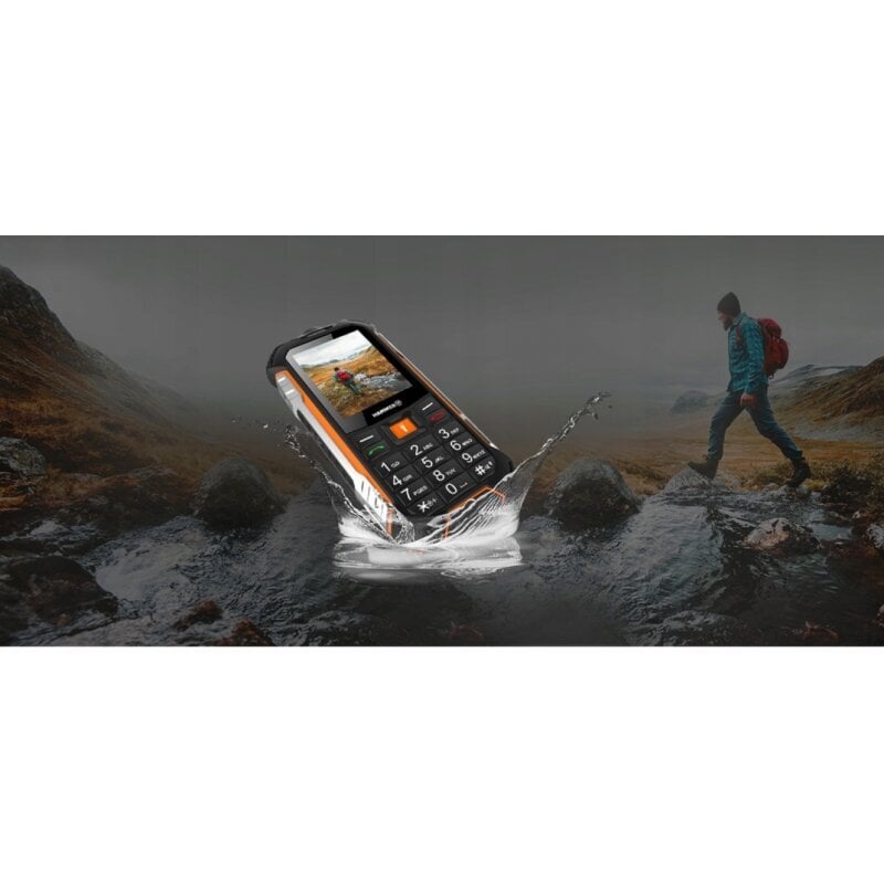 myPhone Hammer Boost LTE Dual SIM Black цена и информация | Telefonid | kaup24.ee