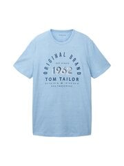 Tom Tailor мужская футболка 1035549*31358, голубой 4066887274060 цена и информация | Meeste T-särgid | kaup24.ee