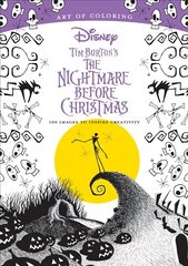 Art Of Coloring: Tim Burton's The Nightmare Before Christmas: 100 Images to Inspire Creativity hind ja info | Väikelaste raamatud | kaup24.ee