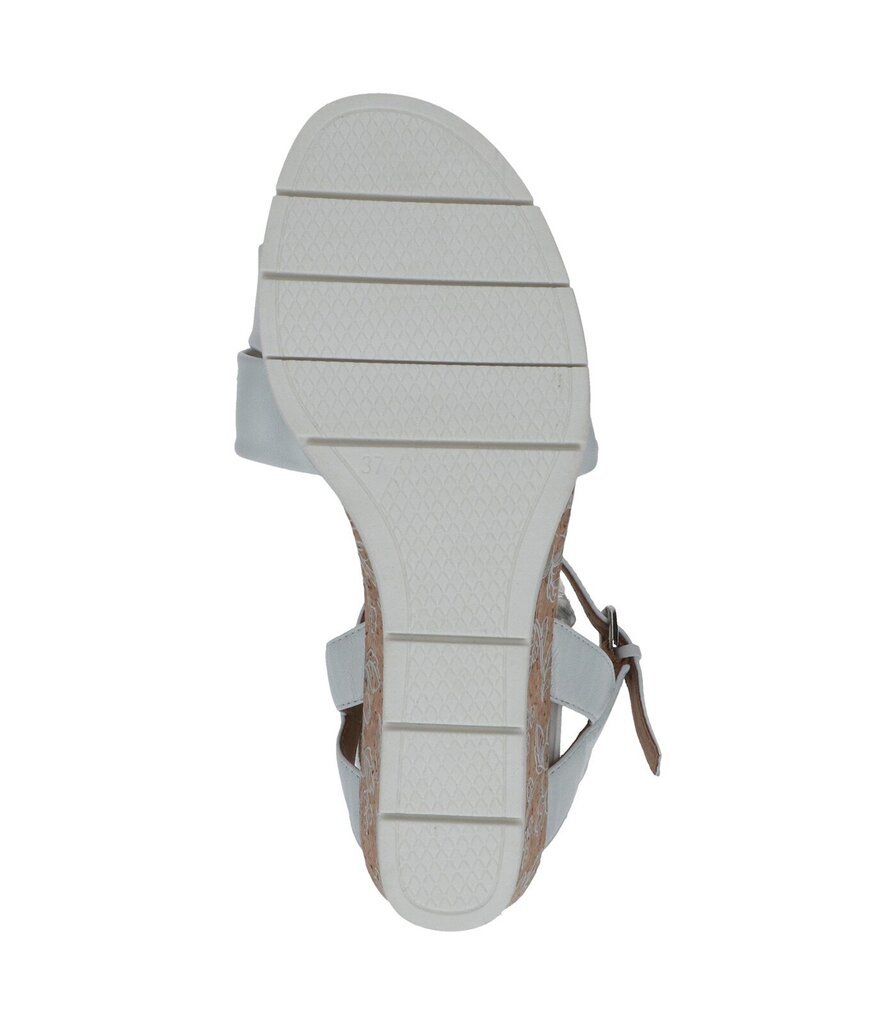 Caprice naiste sandaalid 9-28710 02*20, valge 9-28710*02-041 hind ja info | Naiste sandaalid | kaup24.ee