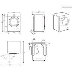 AEG LWR98165XE цена и информация | Стиральные машины | kaup24.ee