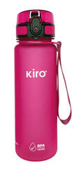 Бутылка Kiro KI3026PN, 500 мл цена и информация | Бутылки для воды | kaup24.ee