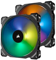 Corsair ML Pro RGB 140 Twin Fan Pack (CO-9050078-WW) цена и информация | Компьютерные вентиляторы | kaup24.ee