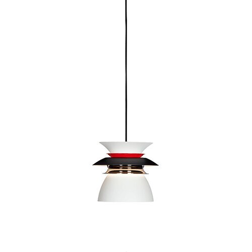 Belid Pendant Metal Flat black/Glossy red 1548021 Belid Pendant Metal Flat black/Glossy red 1548021 hind ja info | Rippvalgustid | kaup24.ee