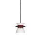 Belid Pendant Metal Flat black/Glossy red 1548021 Belid Pendant Metal Flat black/Glossy red 1548021 цена и информация | Rippvalgustid | kaup24.ee