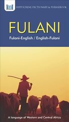 Fulani-English/ English-Fulani Dictionary & Phrasebook hind ja info | Võõrkeele õppematerjalid | kaup24.ee