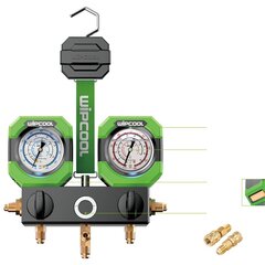 Ventilaatori/kliimaseadme kollektori manomeetri komplekt Wipcool MG-2K hind ja info | Tarvikud kaminatele ja ahjudele | kaup24.ee
