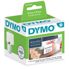 DYMO Etiketid 54 x 70mm (99015 S0722440) - hind ja info | Printeritarvikud | kaup24.ee