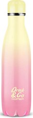 Бутылка для питья COOLPACK Drink&Go Gradient Peach, 500 мл цена и информация | Фляги для воды | kaup24.ee