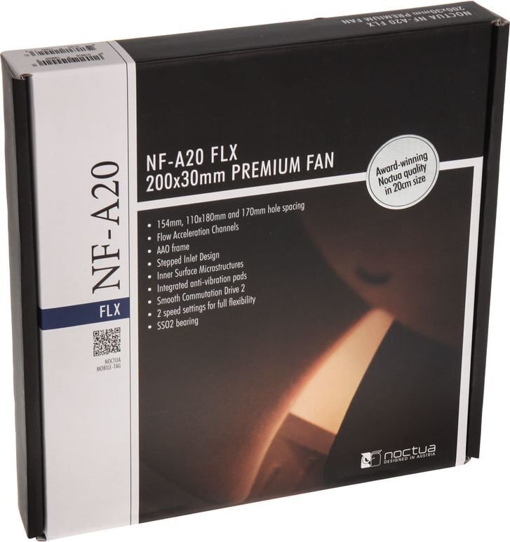 Noctua NF-A20 FLX hind ja info | Arvuti ventilaatorid | kaup24.ee