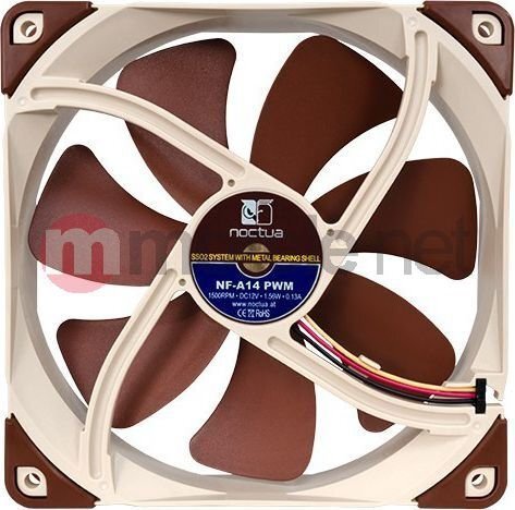 Noctua NF-A14 PWM цена и информация | Arvuti ventilaatorid | kaup24.ee