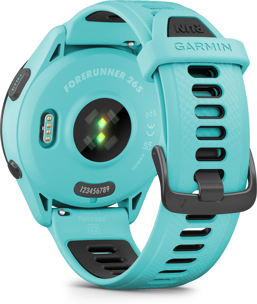Garmin Forerunner® 265 Aqua/Black hind ja info | Nutikellad (smartwatch) | kaup24.ee