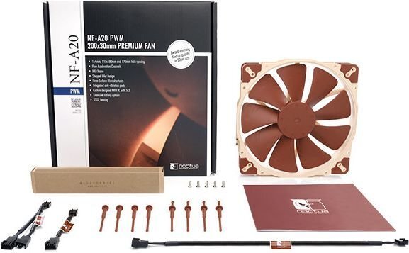 Noctua NF-A20 PWM hind ja info | Arvuti ventilaatorid | kaup24.ee