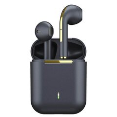 Kõrvaklapid J18 TWS Bluetooth 5.3 must hind ja info | Kõrvaklapid | kaup24.ee