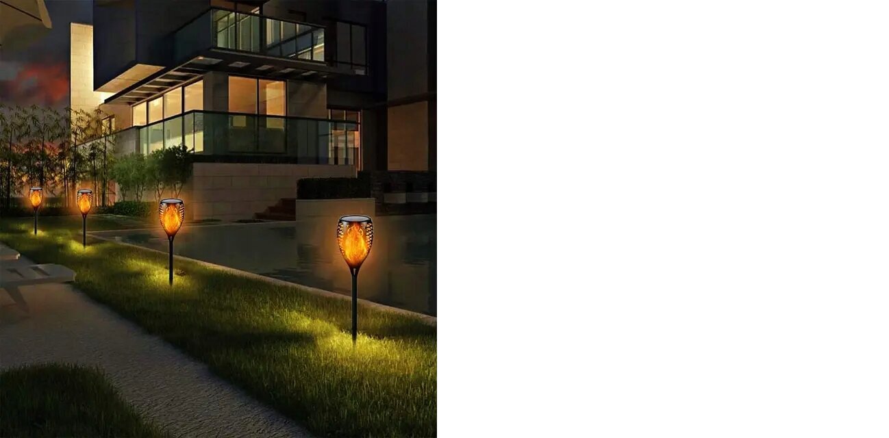 Aia LED lamp Maxsell must 50 cm 4 tk hind ja info | Aia- ja õuevalgustid | kaup24.ee