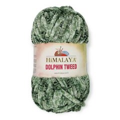 Lõng Himalaya® Dolphin Tweed 92013, roheline hind ja info | Kudumistarvikud | kaup24.ee