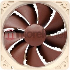 Noctua NF-P12 PWM arvuti jahutussüsteem Arvuti korpus Ventilaator 12 cm Pruun, Valge 1 tk цена и информация | Компьютерные вентиляторы | kaup24.ee