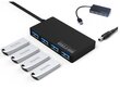 Zenware Splitter 4xUSB 3.0 hind ja info | USB jagajad, adapterid | kaup24.ee