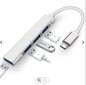 USB-C Hub 4x USB 3.0 Splitter Pprts Replikaator hind ja info | USB jagajad, adapterid | kaup24.ee