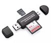 5in1 SD-kaardi lugeja Micro USB USB-C OTG Pendrive hind ja info | USB jagajad, adapterid | kaup24.ee