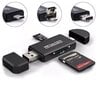 5in1 SD-kaardi lugeja Micro USB USB-C OTG Pendrive цена и информация | USB jagajad, adapterid | kaup24.ee