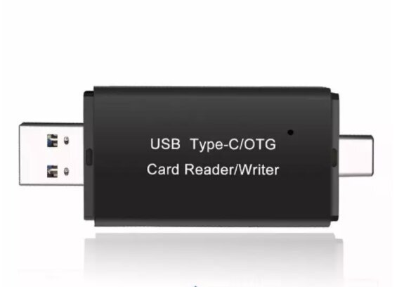 5in1 SD-kaardi lugeja Micro USB USB-C OTG Pendrive цена и информация | USB jagajad, adapterid | kaup24.ee