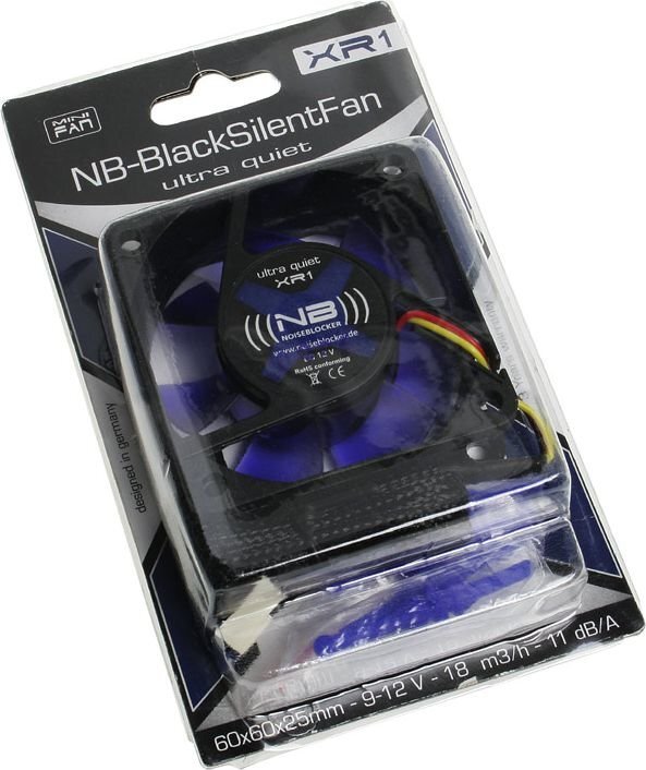 Noiseblocker BlackSilent XR1 ITR-XR-1 цена и информация | Arvuti ventilaatorid | kaup24.ee