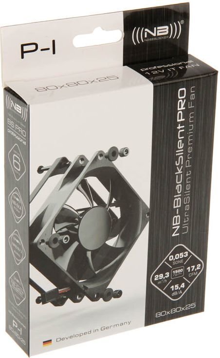 Noiseblocker BlackSilent Pro ITR-P-1 hind ja info | Arvuti ventilaatorid | kaup24.ee