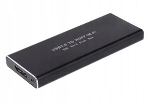 SSD Kombine m2 USB 3.0 NGFF SATA tasku m.2 цена и информация | Чехлы для внешних жестких дисков | kaup24.ee