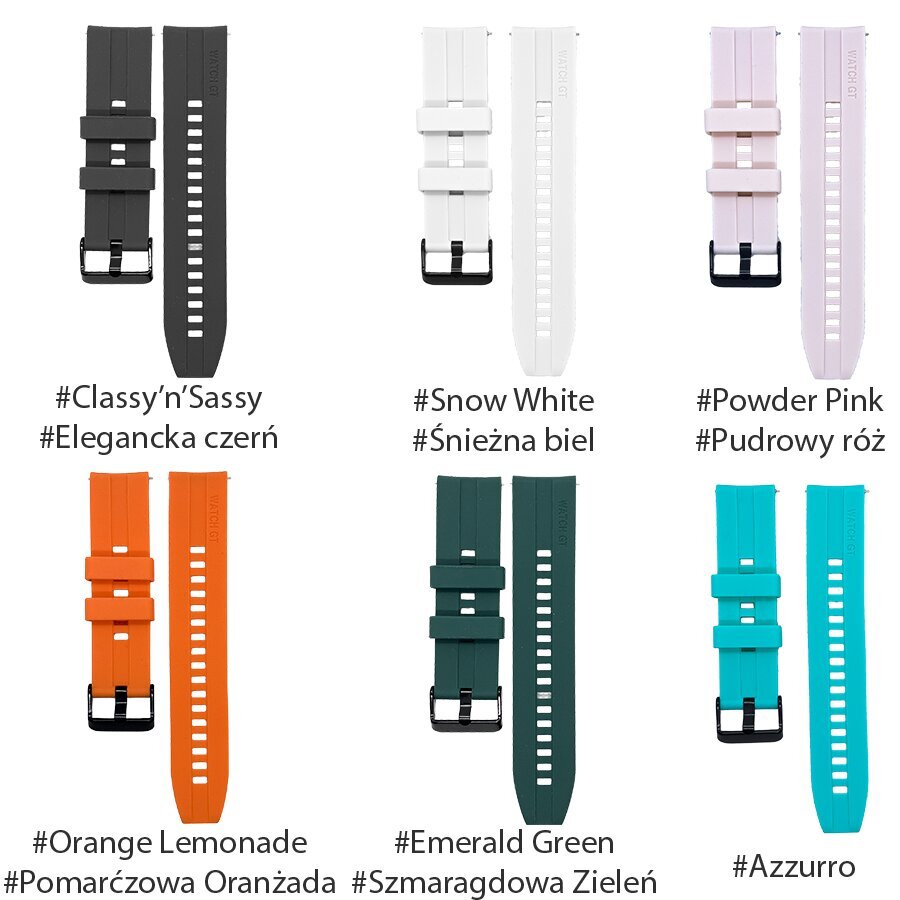 Käevõru Xiaomi Watch GT GT 2 GT 3 22mm, oranž iStrap Original hind ja info | Nutikellade ja nutivõrude tarvikud | kaup24.ee
