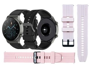 Käevõru Xiaomi Watch GT GT 2 GT 3 22mm, roosa iStrap Original hind ja info | Nutikellade ja nutivõrude tarvikud | kaup24.ee