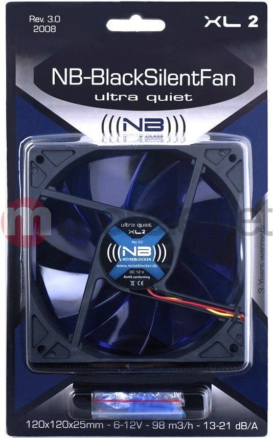 Noiseblocker L-XL2R hind ja info | Arvuti ventilaatorid | kaup24.ee