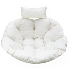Подушка для садового кресла Blomster, белый цвет kaina ir informacija | Подушки, наволочки, чехлы | kaup24.ee