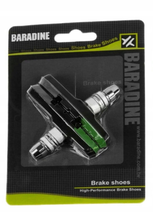Piduriklotsid (paar), 72 mm V-brake, Baradine MTB-960V, (4611) hind ja info | Muud jalgratta varuosad | kaup24.ee