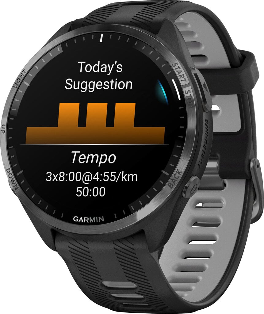 Garmin Forerunner® 965 Black/Powder Grey hind ja info | Nutikellad (smartwatch) | kaup24.ee