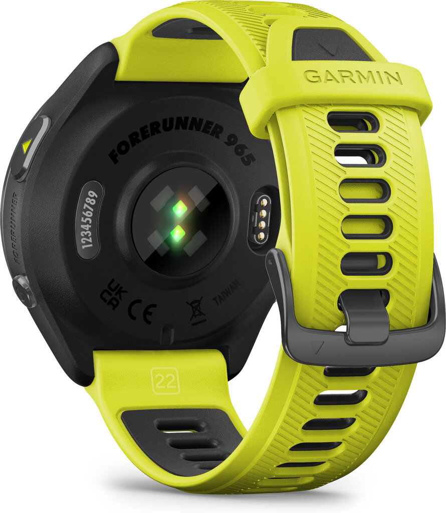 Garmin Forerunner® 965 Black/Amp Yellow цена и информация | Nutikellad (smartwatch) | kaup24.ee