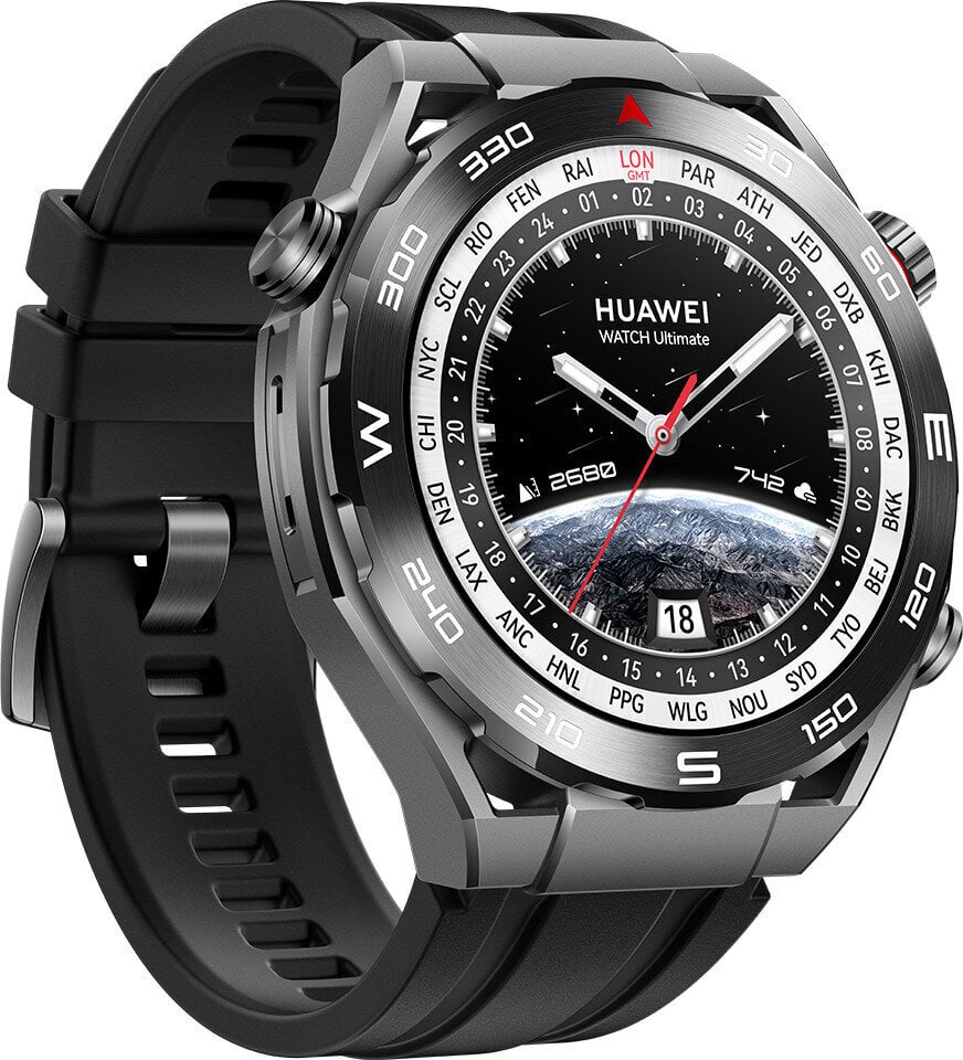 Huawei Watch Ultimate Black 55020AGF hind ja info | Nutikellad (smartwatch) | kaup24.ee
