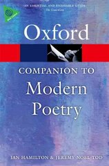 Oxford Companion to Modern Poetry in English 2nd Revised edition цена и информация | Поэзия | kaup24.ee