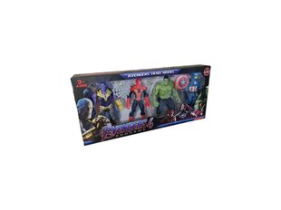 Tasuja kangelase figuur - AVENGERS SPIDERMAN, HULK, IRON MAN, CAPTAIN AMERICA цена и информация | Игрушки для мальчиков | kaup24.ee