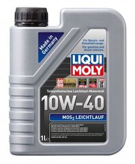 Liqui Moly MoS2 Sujuv töötav mootoriõli 10W-40, 60l цена и информация | Моторные масла | kaup24.ee