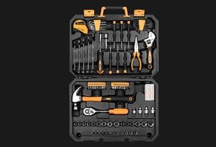 Tööriistakomplekt Deko Tools DKMT128. hind ja info | Käsitööriistad | kaup24.ee